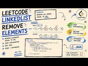 LeetCode 203: Remove Linked List Elements | Java Easy Explanation + Dry Run