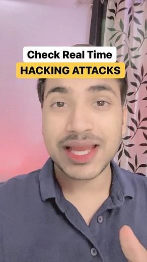Md Kashif Ali on Instagram: "You can check real time hacking attacks that are happening in around the world #reels #reelsinstagram #hacking"