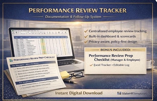 Performance Review Tracker Excel | Employee Evaluation Dashboard | HR Review System - Etsy Canada