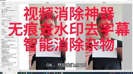 无痕去除动态水印去字幕-智能消除杂物-视频消除神器-免费