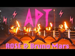 【ヲタ芸】ROSÉ & Bruno Mars - 'APT' Dance Choreo and Wotagei Cover【Fly-N】