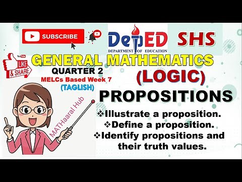 PROPOSITIONS (LOGIC) GEN. MATH QUARTER 2