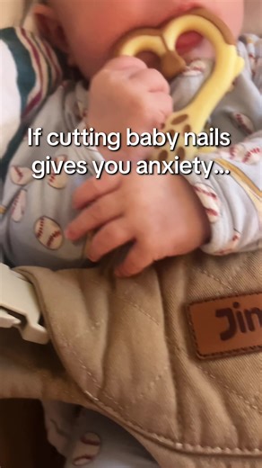 If you’ve ever accidentally nicked tiny baby fingers, you know the trauma 😭 This electric nail trimmer gently files instead of cuts — which means no sharp clippers near wiggly hands. It comes with different pads for newborns, babies, and even older kids (yes, my whole house uses it). Safe, quiet, and takes less than a minute. #babymusthaves #babyregistry #babygift #postpartum #momlifehacks