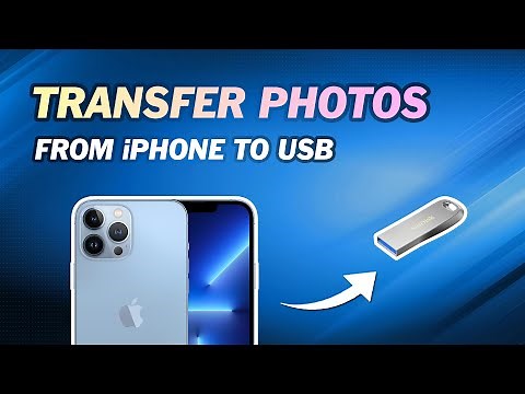 How to Transfer Photos from iPhone to USB ｜Protect iPhone Photos from Loss