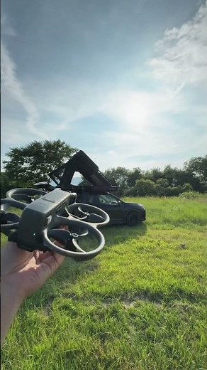 DJI Avata 2 FPV POV | Tent Fly-Through Challenge 🏕️✨