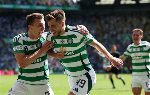 Unique Angle of James Forrest's goal captures three joyous Celtic Park scenes fans might have missed