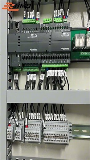 Control cabinets: We’re not just boxes—we’re transformers! #plc #controlpanel #electrician