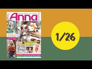 🧣Anna 1/2026 I Knitting Magazine Flip Through