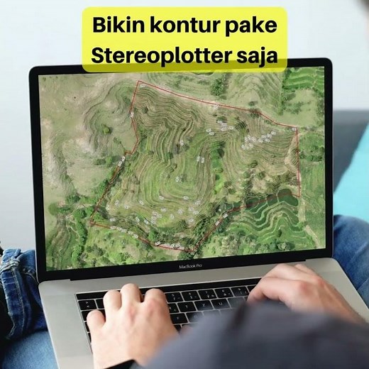 Pelatihan Pembuatan Kontur dari Data Drone