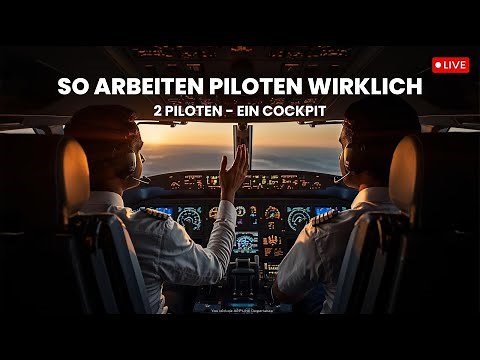So läuft es wirklich im Cockpit – LIVE mit 2 Airline-Piloten | MSFS2024
