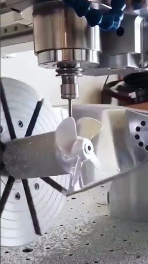 CNC Machining | 5 Axis Machining: Mastering Fluid Dynamics with Precision Impellers #impeller #cnc