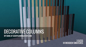Decorative Wooden Columns