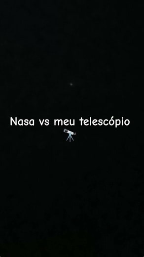júpiter nasa vs meu telescópio