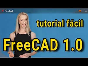 🏆Tutorial🔥 FreeCAD 0.21 🔥 2024 parte 1❗ haz tu primera pieza fácil en un minuto