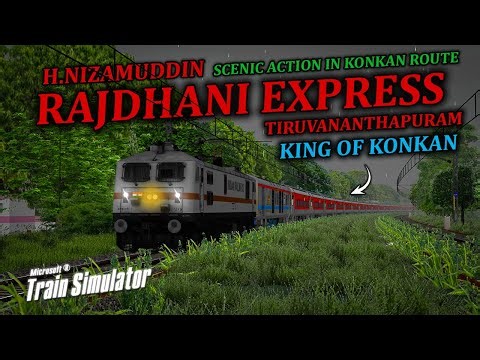 🔴LIVE || 12432 HAZRAT NIZAMUDDIN THIRUVANANTHAPURAM RAJDHANI EXPRESS IN MSTS || #msts #mstslive