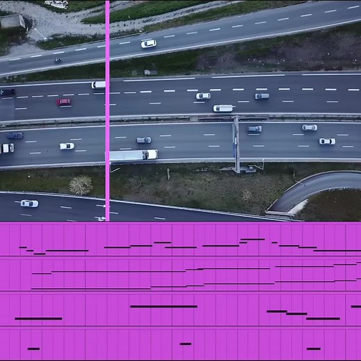 Melodic Exploration of Motorway Rhythms and Nature