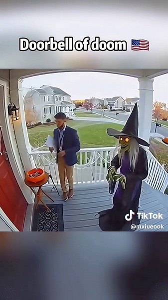 Hilarious Doorbell Prank for Halloween