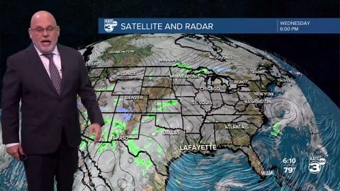 KATC Weather Forecast 6pm 11-19-25