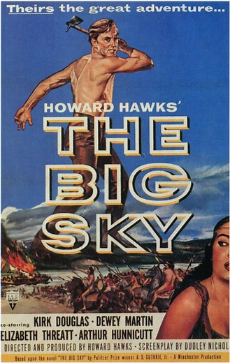 The Big Sky (1952) - Kirk Douglas  Colorized  DVD