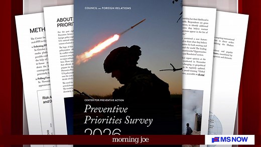 Center for Preventive Action releases list of conflicts to watch in 2026