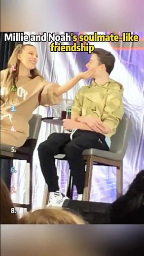 Millie and Noah's soulmate-like friendship, I absolutely love their friendship! 😭✨ #StrangerThin