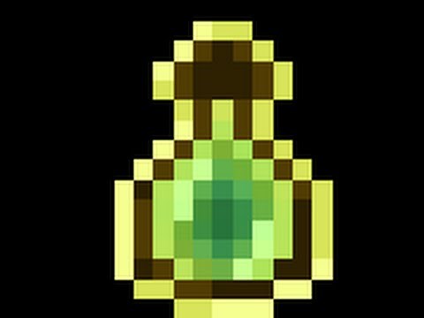 Minecraft Tutorial: How to Throw a Bottle o' Enchanting