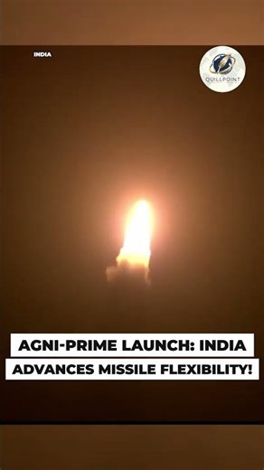 India Joins Rail‑Missile Club: Agni‑Prime Breakthrough #india