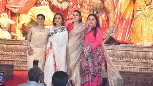Kajol admits Durga Puja visit was ‘tough’ after three family losses; Tanishaa Mukherji: ‘We are taking Deb Mukherjee’s dream forward’