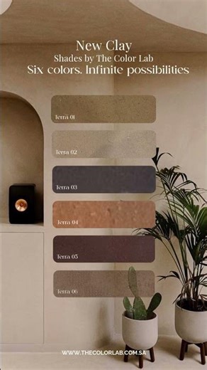 New Clay Collection by The Color Lab, Six refined shades. Endless creative freedom.