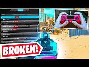 *NEW* MW3 AIM ASSIST Settings make CONTROLLER Players Overpowered! 🎮 (MW3 Best Settings)