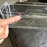 10 Pack Refrigerator Organizer Bins Stackable with Lids, Clear Fridge Organizers and Storage, Kitchen Organizer Storage Containers for Fruit, Produce, Food, Vegetables