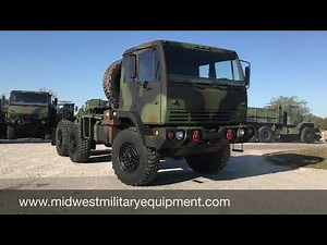 Stewart & Stevenson M1088 Military 6x6 Semi Truck Tractor