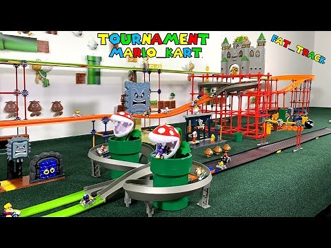 Hot Wheels Mario Karts | Racing!