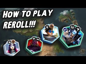 How to play Reroll!!!! - TFT SET 16 BEGINNER Guide to 1, 2 & 3 Cost Carries!!!!