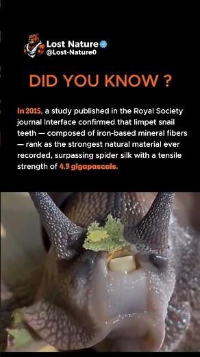 Nobody Told You a Garden Snail Has 14,000 Teeth — And They're Stronger Than Titanium