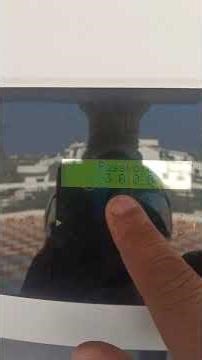 WAAREE SOLAR CONVERTER DATE AND TIME SET #automobile #solar #solarpowerinverter