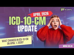 April 2026 ICD-10-CM Update - CCO Academy