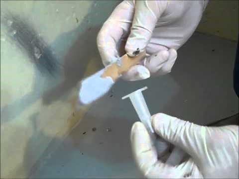 Epoxy Concrete Foundation Wall Crack Repair