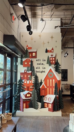 Magnolia on Instagram: "Magnolia Market, all done up for the holidays! Stop by to see how our Visual Display Team transformed our shop into a winter wonderland. #VisitMagnolia"
