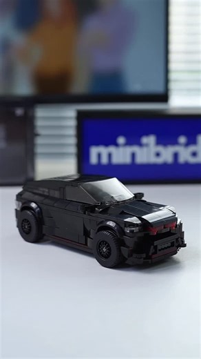 626K views · 1.1K reactions | Meet our darkest creation yet — the Minibricks® Urus Full Black.  Sharp red accents, aggressive stance, and pure Minibricks® power in every detail. Would you keep it clean or add your own touch?  | Buildminibricks | Facebook