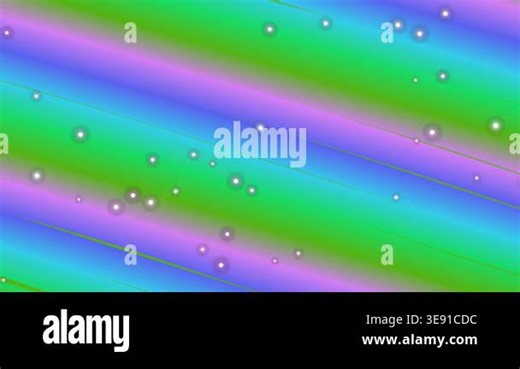 Dynamic abstract background with vibrant diagonal rainbow stripes and shimmering light particles, perfect for digital design Stock Video Footage - Alamy