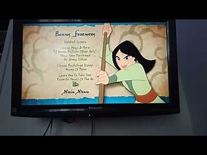 Mulan 2 2013 dvd menu walkthrough