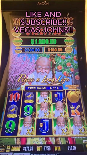 I Just Hit The Luckiest Number In Slots 888 DRAGON LINK? Huge Multiplier Bonus Spin Peach Bonus!!