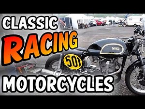 Unique Classic Racing Motorcycles – Mallory Park Paddock Tour