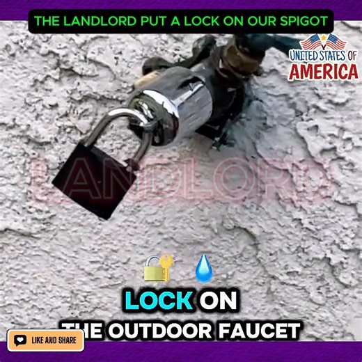THE LANDLORD PUT A LOCK ON OUR SPIGOT | Vacco