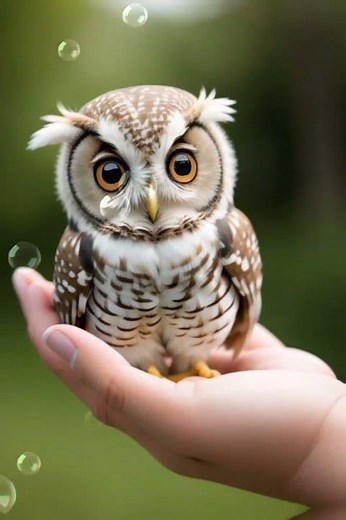 Most cutest and beautiful owl babies animation video