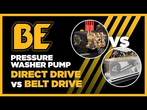 Direct Drive vs Belt Drive Pressure Washers