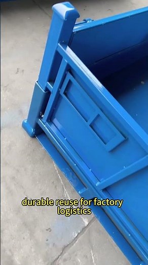 Yougu Foldable Metal Storage Bin For Factory & Logistics