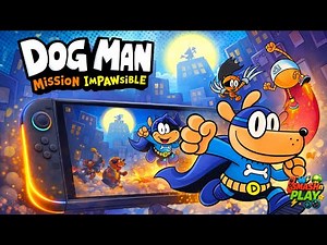Dog Man: Mission Impawsible Gameplay on Nintendo Switch 2