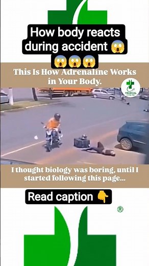 How Adrenaline works in our body 😱#shorts #biology #adrenaline #medicalstudent